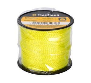 Poliamida trenzada amarillo 1 mm x 100 m