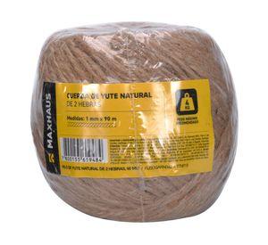 Hilo yute natural 1 mm x 90 m