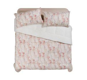 Plumón Sherpa beige Súper King