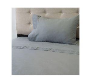 Juego de sábanas 1.5 plazas 210 hilos Drapped gris