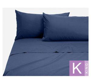 Juego de sábanas 144 hilos denim
 King