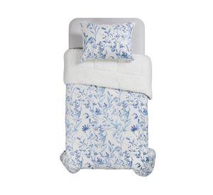 Plumón Sherpa azul 1.5 plazas