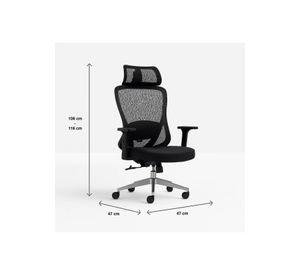 Silla de Oficina Flexor - Negro