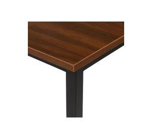 Mesa de Arrimo o Bar Alta Rustik - Madera Oscura Walnut