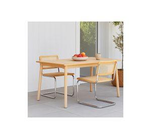 Pack de 2 Sillas Breuer Madera y Rattan - Madera