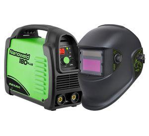 Soldadora Nanoweld 180A + máscara + curso