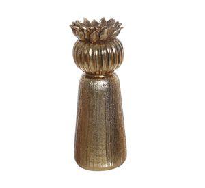 Portavela Alto dorado 7.5 cm