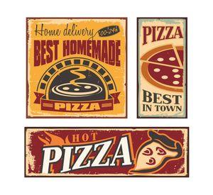 Cuadro Pizza 3 piezas