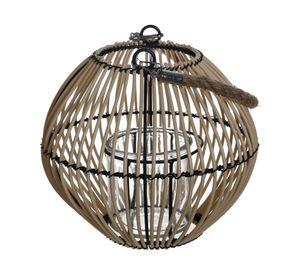 Farol Look madera EA natural 19x19x16 cm
