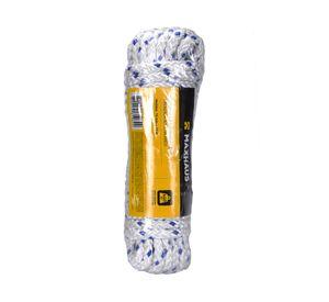 Polipropileno trenzado blanco/azul 10 mm x 10 m