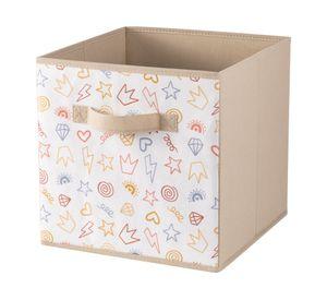Canasto tela Kids 27x27x27 cm