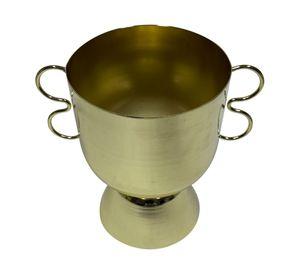 Recipiente decorativo OC dorado