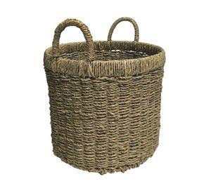Canasto Fibra natural borde L