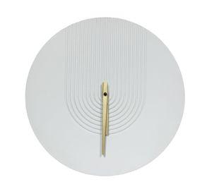 Reloj muro decorativo OC blanco 39.5cm
