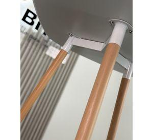 Mesa Alta Estilo N rdico con Cubierta de MDF 70X70 CM