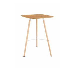 Mesa Alta Estilo N rdico con Cubierta de MDF 70X70 CM