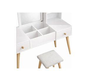 Escritorio tocador blanco