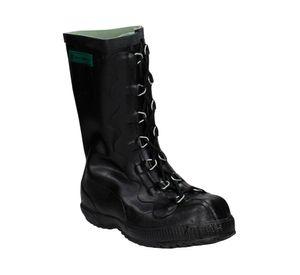 Botas de agua hombre Cubrecalzado alto negro