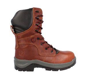 Botas de seguridad hombre Snow cuero café