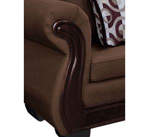 Living Con Resorte Estructural 8 Cuerpos Búfalo 4+3+1 Chenille