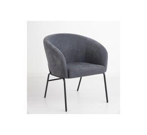 Sillón Arko de Terciopelo - Gris
