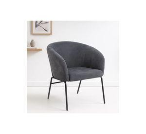Sillón Arko de Terciopelo - Gris