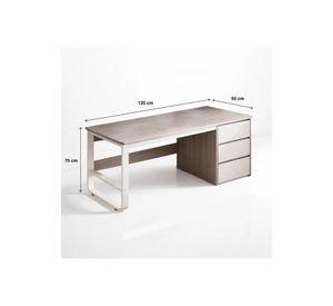 Escritorio con cajones Andorra Gray