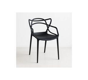 Silla de Terraza Exterior o comedor Master - Negra