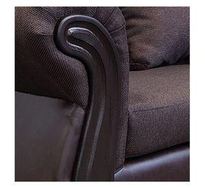 Living Con Resorte Estructural 9 Cuerpos 4+3+1+1 Grand Búfalo Chocolate Rayado Versión PREMIUM