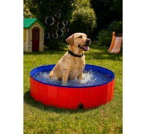 Piscina Bañera Portátil Plegable Para Perros 80x20cm