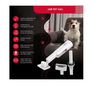 Cepillo y Aspiradora para Mascotas Thorben USB Perros Gatos