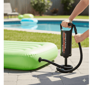 Inflador Manual Doble Velocidad Intex