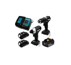PACK MAKITA BLACK 18V TALA PERC+ATOR IMAC+2B 1.5+1B 3A+C