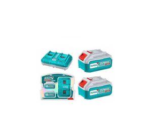 KIT TOTAL 20V 2 BATERIAS 5.0AH+CARG TFBCPK2513