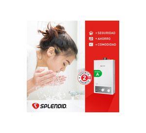 Calefon Splendid Ioniz. Master Tiro Forzado Gas Natural 10lt