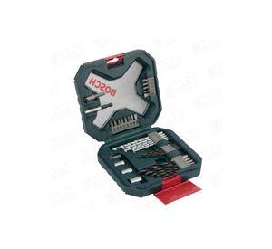 MALETIN X-LINE BOSCH 34 UNIDADES BROCAS Y PUNTAS
