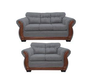Living Con Respaldo Confortable 5 Personas Taurus 3+2 Chenille X