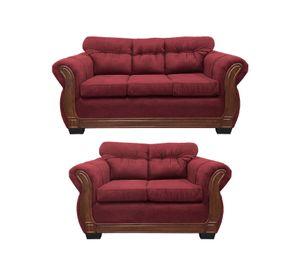 Living Con Respaldo Confortable 5 Personas Taurus 3+2 Chenille X