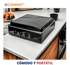 Cusimax Cocina a Gas Portátil Premium - Regular 4P