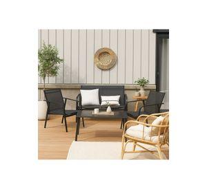 Set Aero 3 Sofás y 1 Mesa de Centro