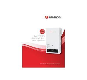 CALEFON SPLENDID GAS LICUADO 5L. IONIZADO