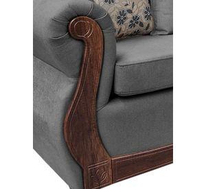 Living Con Resorte Estructural 5 Cuerpos 3+1+1 Gran Santi Chenille X