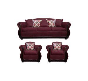 Living Con Resorte Estructural 6 Cuerpos 4+1+1 Grand Santi Envejecido