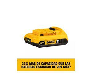PACK 2 BATERIAS DEWALT 2.0AH 20V DCB203C2-