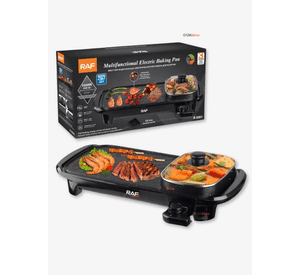 Plancha Parrillera Asador Eléctrico 2 en 1 Churrasquera Hogar