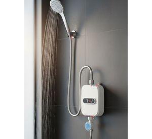Mini Calentador De Agua Eléctrico Calefón Ducha Calienta En 3seg Blanco 3.500w Calefónt