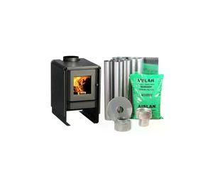 Pack Bosca Estufa a Leña Eco 350 + Kit de instalación