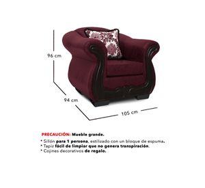 Living Con Resorte Estructural 6 Cuerpos 4+1+1 Grand Búfalo Envejecido Versión PREMIUM
