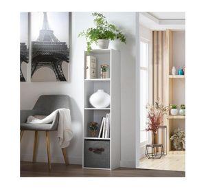 LIBRERO VERTICAL MULTIFUNCIONAL REPISA 4 NIEVELES