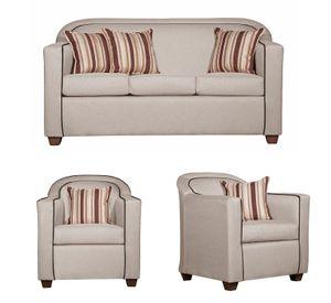 JUEGO DE LIVING 3-1-1 ZAFIRO BEIGE